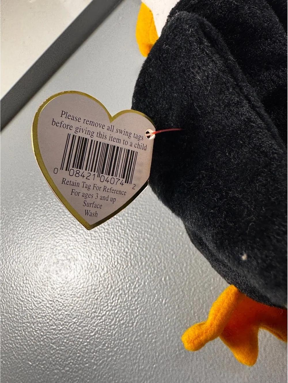 TY Beanie Baby Baldy